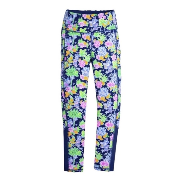 Lilly Pulitzer Pants - Disney Lilly Pulitzer Mickey Minnie Mouse Weekender Leggings Preppy Navy Medium